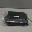 DVD Storage Bags, Media Organizer Bags for DVDs, CDs, Blu Ray Disc, Movie Cases, VHS Box, Video Game Disks, Albums, Books, Clear Plastic Holders with Carrying Handles (Black, 4Pack)