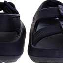 Josmo Kids Jelly Sandals Open Toe Strap Summer Pool Beach Shoes for Boys and Girls (Size 5-10 Toddler) (Navy)