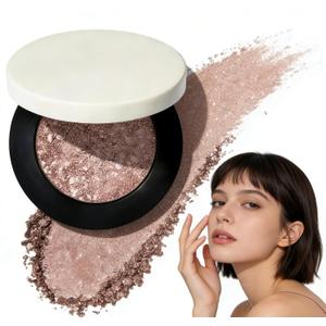 Multicolor Metallic Eyeshadow  Buildable, multichromatic eyeshadow palettes,Dimensional Long-Wear, Shimmering Metallic, Crease-Proof Powder Eyeshadow,Sensitive Skin (#01)