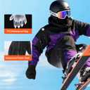 Thin&Thick Winter Gloves for Men and Women,Warm Waterproof Snow Glove for Cold Weather for Ski Hiking Driving Cycling (Medium)