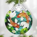 Koi Fish Christmas Ornaments  Christmas Decoration, Holiday Decor, Xmas Stocking Stuffers, Gift Idea, Gifts for Koi Fish Lover, Coworker, Friend, and Family