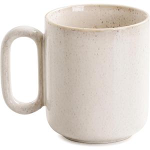 Ceramic Coffee Mug, 15 oz Coffee Cup with Handle Aesthetic Tea Mugs, 15.2 Ounces (EXP 02/11/27)