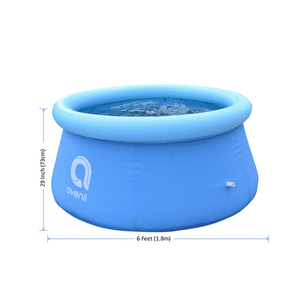 Avenli Inflatable 6' x 29" (6 feet) Portable Swimming Pool
