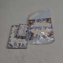 102 Pcs Baby Shower Game Supplies Diaper Raffle Ticket with Diaper Raffle Card Box Don't Say Baby Sign Mini Clothespin Game Decor for Gender Reveal Favor(Blue,Cowboy)