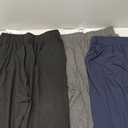 Neer 3 Pack Women's Lounge Pants Wide Leg Yoga Built in Drawstring High Waisted Casual Comfy Baggy Sweatpants with Pockets (Black, L)