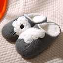 Fuzzy Warm Fluffy Plush Animal Cute Slippers For Women Houseshoes For Women (6.5, Sheep)