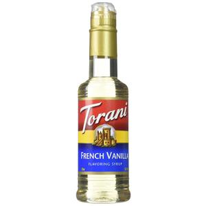 Torani French Vanilla Syrup 12.7 Fl Oz (Pack of 4) (EXP 08/01/27)