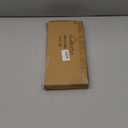 Wooden Farmhouse Decorative Tray, 12in Rustic Beaded Tray for Living Room Decor, Kitchen Table Dcor, Oval Coffee Table Serving Tray (Black)