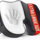 5 STARS UNITED Seat Cushion for Tailbone Pain Relief  Large Memory Foam Cushion for Coccyx, Hip, Sciatica & Post-Surgery Recovery  Wheelchair, Car, Desk, Gaming & Office Chairs, Black