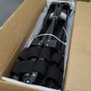 Foldable Mini Trampoline  One-Step Fold & Open, 42" Rebounder Trampoline for Adults & Kids, 450lbs Max Load, Adjustable T-Bar, Indoor & Outdoor Workout