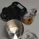 4-in-1 Electric Milk Frother and Steamer, 400ml(13.5oz) Stainless Steel Pitcher with Auto Shut-Off, Hot & Cold Foam Maker and Milk Warmer for Lattes, Cappuccinos, Macchiato, Dishwasher Safe (Silver)