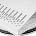 Vent Systems 10" Inch Air Supply Vent Cover with Rubber Gasket - White Galvanized Steel - Robust and Weatherproof Outdoor Air Intake Box - Duct or Surface Mounting - Rain and Snow Protection