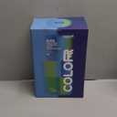 Water Bottle, 16 oz Water Bottles with Straw and Stickers, Stainless Steel Vacuum Double Wall Insulated cup,Water Bottle for School, Gifts for Girls (16OZ BLACK RED+16OZ PURPLR BLUE)