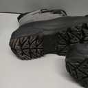 FREE SOLDIER Mens Snow Winter Boots for Men Warm Fleece Lining Winter Ski Shoes Waterproof Insulated Booties (11, Grey)