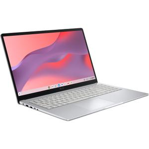 ASUS Chromebook CX15 Laptop, 15.6" FHD Anti-Glare Display, Intel Processor N50, 128GB Storage, 8GB RAM, ChromeOS, Pure Grey, CX1505CTA-AS88F-PG