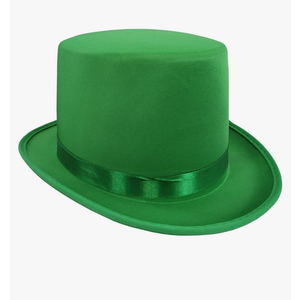 Nicky Bigs Novelties Deluxe Dress Up Party Satin Colored Costume Top Hats for Adults Prom Dance Tuxedo Formal Hat One Size