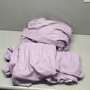 Mellanni King Sheets Set - 4 PC Iconic Collection Bedding - Hotel Luxury, Extra Soft, Cooling Bed Sheets - Wrinkle, Fade, Stain Resistant (King, Hazy Lilac)