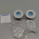 (2 Pc) Bathroom Sink Stopper-All Metal Sink Stopper-Universal Fit 99% Bathroom Stopper with Removable Stainless Steel Hair Catcher- Basin (1.1'' to 2.36'' inch) - Black