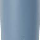 Simple Modern Travel Coffee Mug Tumbler with 360 Lid | Ceramic-Lined Insulated Stainless Steel Cold Brew Iced Coffee Cup Thermos | Gifts for Women Men Her Him | Voyager Signature | 16oz | Blue Dune (16 Ounces)