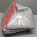 OLANLY Red Round Rugs for Bedroom - Machine Washable, 6 ft Circle Area Rugs for Living Room, Soft and Fluffy Shaggy Carpet for Teen Girls and Boys, Nursery Rooms, Dorms, Home Decor Aesthetic