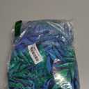 Yonique Womens Blouson Tankini Top Only Loose Fit Swim Top No Bottom Modest Swimsuit Blue Leaves X-Large