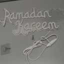 Ramadan Kareem Neon Sign for Wall Decor, Mubarak Light Up Sign, Moon Star Neon Light Decor for Home Party Eid Kareem Wall Decoration