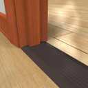 Barzen Aluminum Threshold Strip - Exterior Door Threshold 36 inch for Doorways & Commercial Use - Aluminum Door Sill - ADA Wheelchair Compliance - Black Anodize, 4" Wide x 36" Long