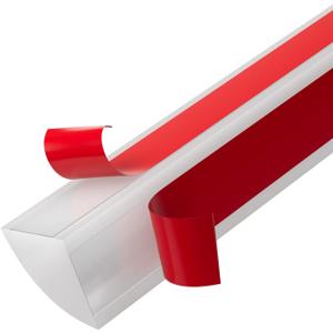 Flexible Quarter Round Molding, 158Inch Self Adhesive Peel and Stick Silicone Rubber Quarter Round Trim Molding for Wall Edge Corner, Cabinet Edge, Countertops