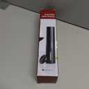 COKUNST Electric Bottle Cork Opener, Battery Operated Bottle Cork Openers with Foil Cutter, One-click Button Corkscrew Remover for Home Kitchen Party Wedding (Black)