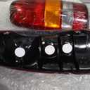 Tail Lights Assembly compatible with 1999-2002 Chevy Silverado 1500 2500 3500 1500 HD 2500HD,99-06 GMC Sierra Taillights Rear Brake Lamp without Bulb, OE Factory Style