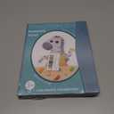 2 x Magnetic Fraction Demonstration Book, 102Pcs Magnetic Fraction Tiles & Fraction Circles Set, Fraction Manipulatives, Math Manipulatives for Elementary School, Learning Building Block Set (Zebra)