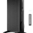 Reekie Convection Panel Space Heater, 1500W Electric Mica Infrared Heaters for Indoor Use Large Room Heater with Smart Thermostat, Remote, 24h Timer, Quite Whole Room Heater for Bedroom Office Garage