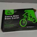 Zacro Bike Seat Cushion - Gel Padded Bike Seat Cover for Men Women Comfort, Extra Soft Exercise Bicycle Seat Compatible with Peloton, Outdoor & Indoor Bike Saddles (Black)