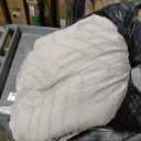 Litanika King Size Comforter Set with Sheets Beige - 7 Pieces Bed in a Bag King Chevron Tufted Boho Luxury Bedding Sets with Comforter, Sheets, Pillowcases & Shams