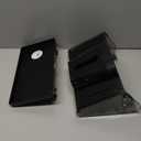 Hideable Under Screen Storage Organizer Compatible with Tesla Model Y 2024-2020(Not Juniper)/Model 3 2023-2017 Accessories Black (Not Model Y Juniper 2025-2026/Model 3 Highland 2024-2025)