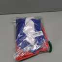 Kids Anime Suit Red Vest and Blue Shorts Set Summer Holiday Outfit Set for Boys Girls (Large)