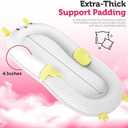 Baby Lounger for Newborn & Infant  Penguin Cozy | Quilted-Padding Center, Adjustable Safety Strap, 100% Cotton Cover, Washable Portable Infant Support Cushion by Sprinta