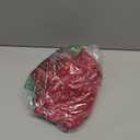 OYOANGLE Women's Plus Size Garter Lingerie Set Polka Dots Cut Out Underwire Chemise Nightgown with Stocking (4X-Large Plus, Burgundy)