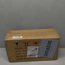 8-Sheet Strip Cut Portable Paper, CD, and Credit Card Shredder with Auto-Off, Overheat Protection, Compact Design, No Basket, Extendable Arm, Black