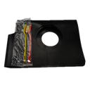 Gas Stove Burner Cleaning Mat with Wire Brush Set, Black Heat Resistant Protective Pad and Small Cleaning Brushes for Kitchen Stove, Grill and Cooktop