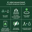 iRobot Roomba 105 Combo Robot Vacuum & Mop - Easy to use, Intense Power-Lifting Suction, LiDAR Navigation, Multiple Cleaning Modes, Avoids Mopping Carpets, Self-Charging