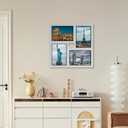 GENTLE DEER Collage Picture Frames, Photo Frame for Wall Hanging & Tablet Display (White, 8X10)