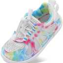 BARERUN Toddler Shoes Boy Girl Sneakers Lightweight Breathable Barefoot Running/Walking Shoes Toddler Tennis Shoes with Adjustable Tightness (Size 130)