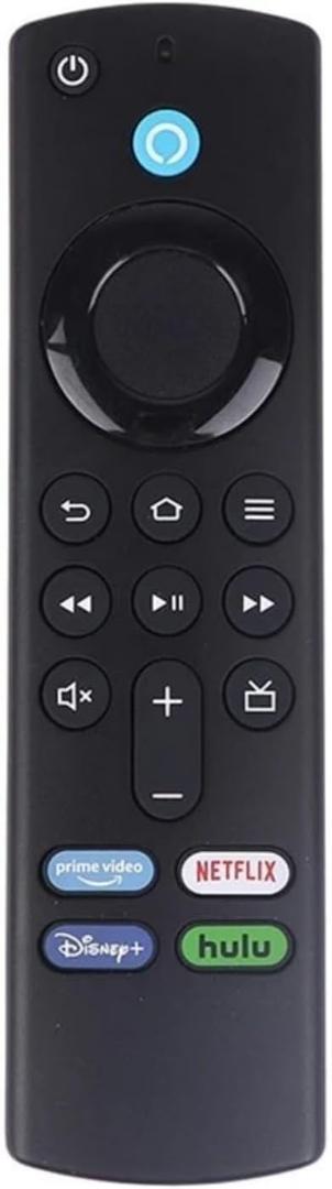Replacement Voice Remote Compatible with All Fire-Series,TV Cube/Stick, Fit for Insignia/Toshiba/Pioneer Smart TVS,Echo-Show Smart TV,NS-32F201NA23 (3rd L5B83G)