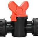 Timed Watering Garden Hose Tap, 8/11 and 16mm Irrigation Water Pipe Valve, Mini Valves for Garden Irrigation to Outdoor Faucet