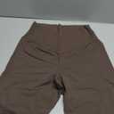 Sunzel Flare Leggings, Crossover Yoga Pants with Tummy Control, High-Waisted and Wide Leg (Large, Seal Brown)