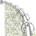 Curved Shower Curtain Rod-EUPLAR Adjustable Shower Curtain Rod 38-72 Inches, Rust Proof Stainless Steel Curved Shower Curtain Rods for Bathroom, Bathtub, Shower Stall, Need to Drill, Silver