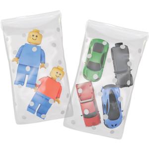 3 x Blurry Dots Cello Bags 4x6 Inch - Self-Sealing Treat Bags for Snacks, Bakery, and Small Gifts - Food Safe (200 Pack)