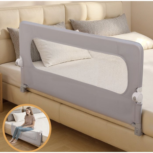Bed Rail for Toddlers, Caveen 47" Toddler Bed Rails, Bed Rail Guard for Kids, Twin, Full, Queen Bed