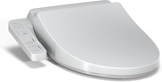 TOTO® WASHLET® A2 Electronic Bidet Toilet Seat with Heated Seat and SoftClose® Lid, Elongated, Cotton White - SW3004#01